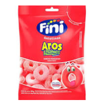 BALA DE GELATINA FINI AROS DE MORANGO 90g