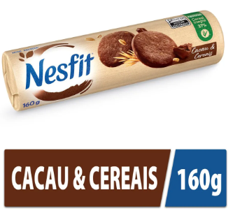 BISCOITO NESFIT CACAU E CEREAIS 160g
