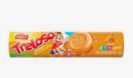 BISCOITO TRELOSO RECHEADO DOCE DE LEITE 120G