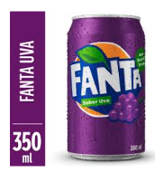 REF FANTA SABOR UVA 350ML